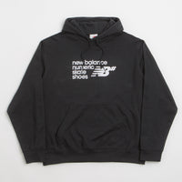 New Balance Numeric Logo Hoodie in Black thumbnail