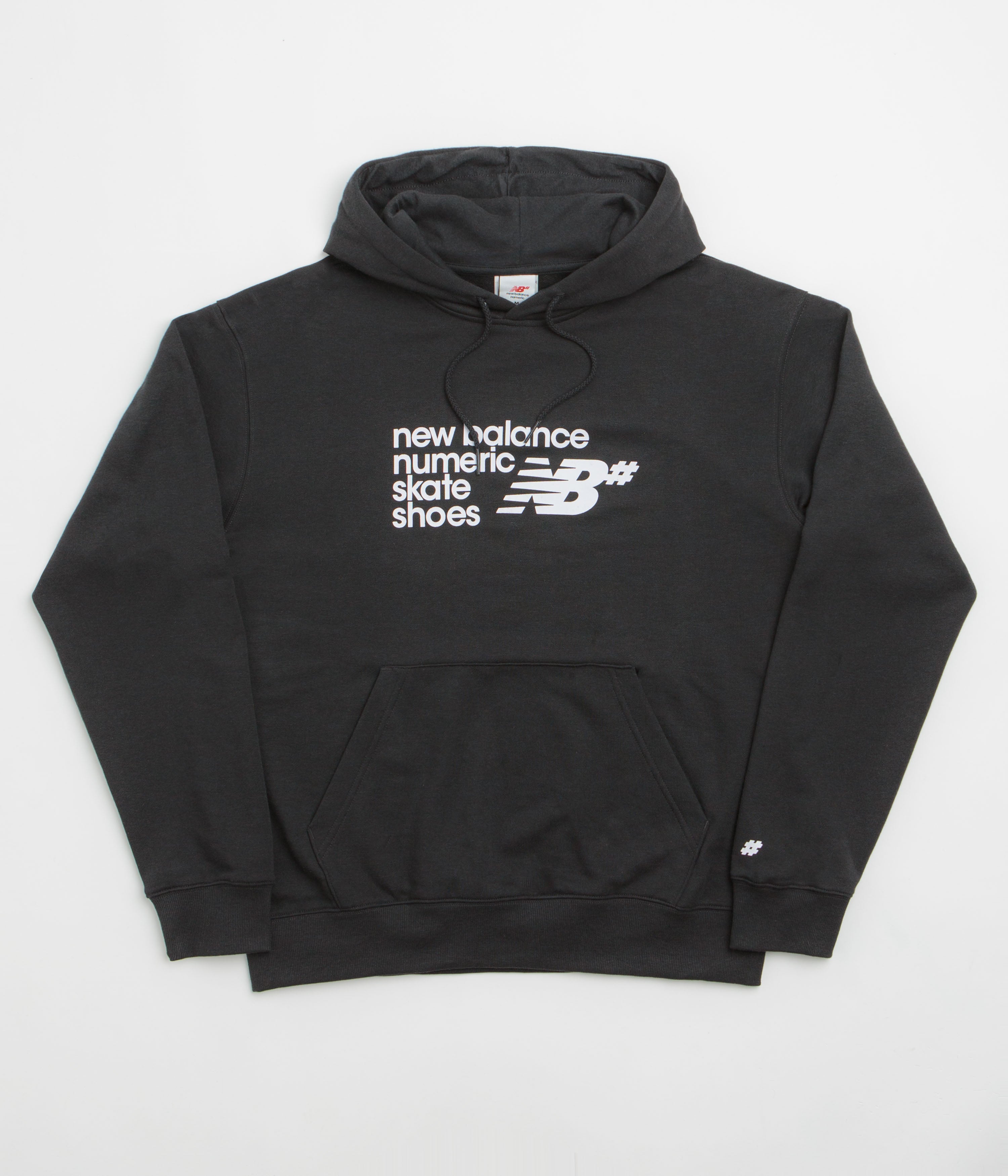 New Balance Numeric Logo Hoodie in Black