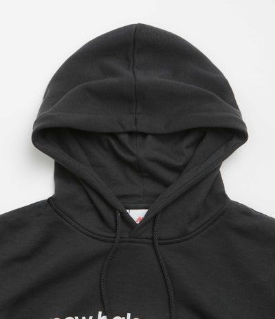 New Balance Numeric Logo Hoodie in Black