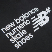 New Balance Numeric Logo Hoodie in Black thumbnail