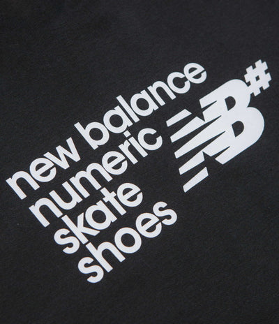 New Balance Numeric Logo Hoodie in Black