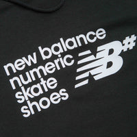 New Balance Numeric Logo Hoodie in Black thumbnail