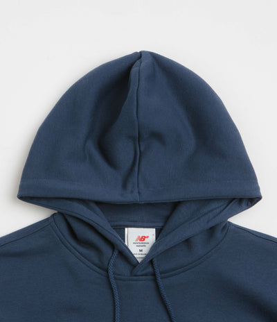 New Balance Numeric Logo Hoodie in Navy