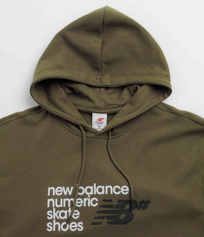 New Balance Numeric Logo Hoodie in Wakame