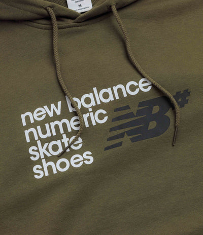 New Balance Numeric Logo Hoodie in Wakame