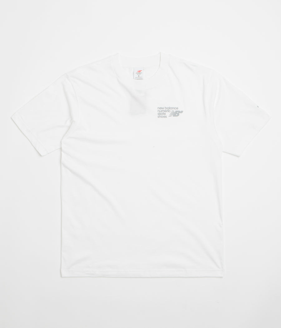 New Balance Numeric Small Logo T-Shirt in White