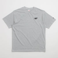 New Balance Numeric Small NB Logo T-Shirt in Athletic Grey Heather thumbnail