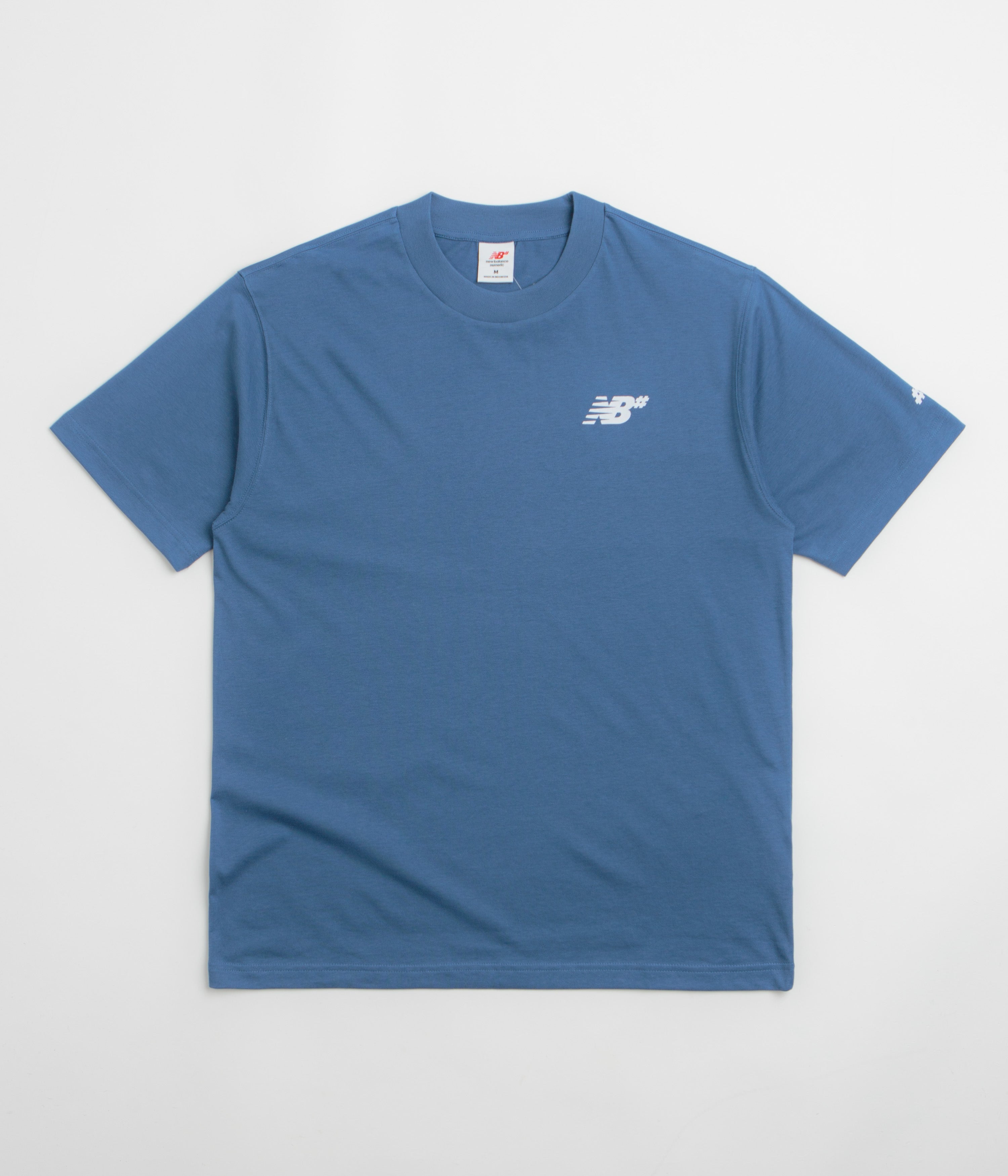 New Balance Numeric Small NB Logo T-Shirt - Magic Blue