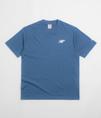 New Balance Numeric Small NB Logo T-Shirt in Magic Blue