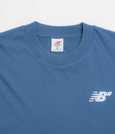 New Balance Numeric Small NB Logo T-Shirt - Magic Blue