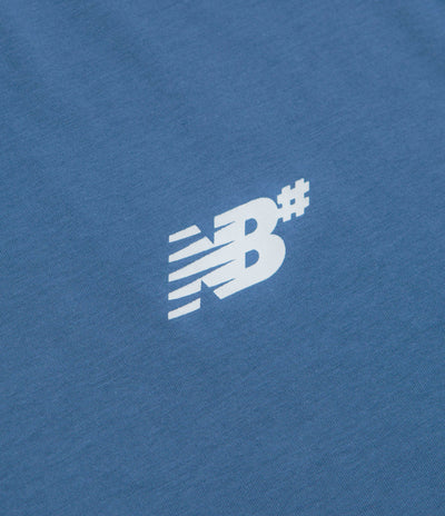 New Balance Numeric Small NB Logo T-Shirt - Magic Blue