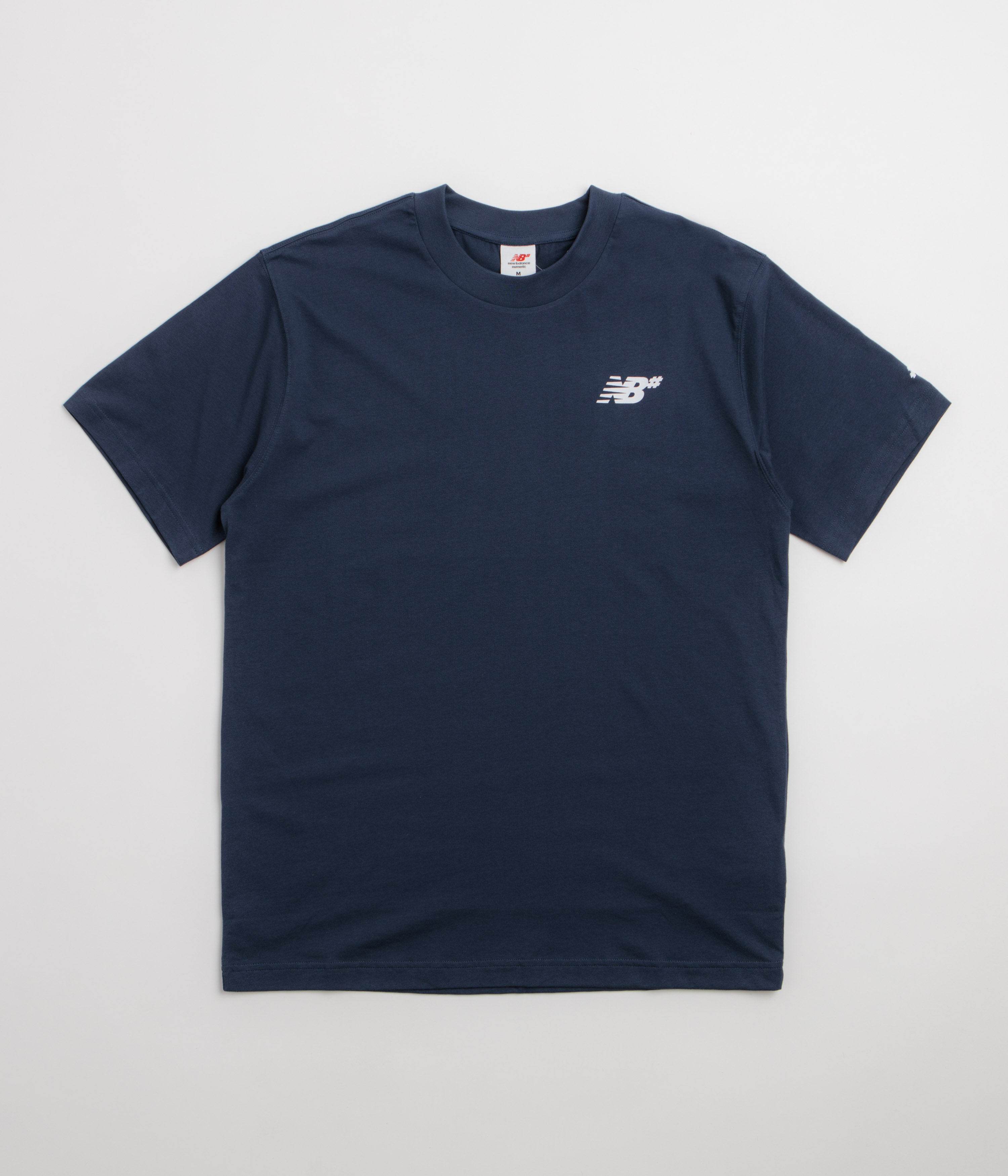 New Balance Numeric Small NB Logo T-Shirt in NB Navy