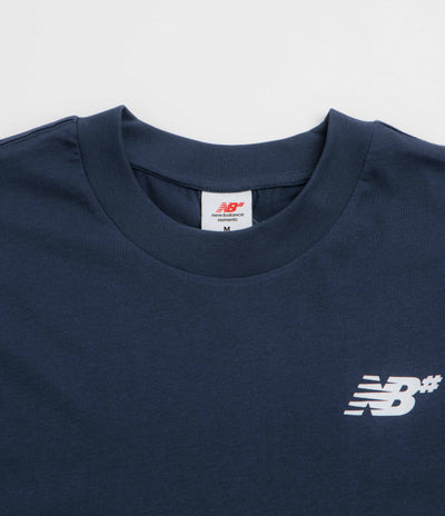 New Balance Numeric Small NB Logo T-Shirt in NB Navy