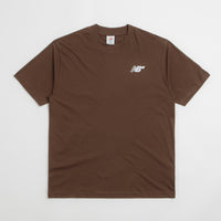 New Balance Numeric Small NB Logo T-Shirt - Pumpernickel thumbnail