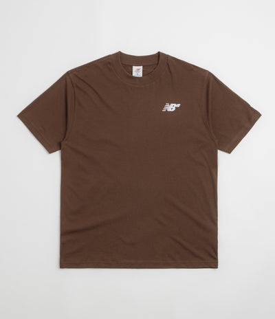 New Balance Numeric Small NB Logo T-Shirt - Pumpernickel