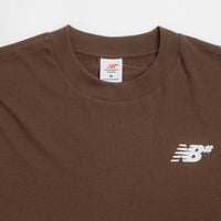 New Balance Numeric Small NB Logo T-Shirt - Pumpernickel thumbnail
