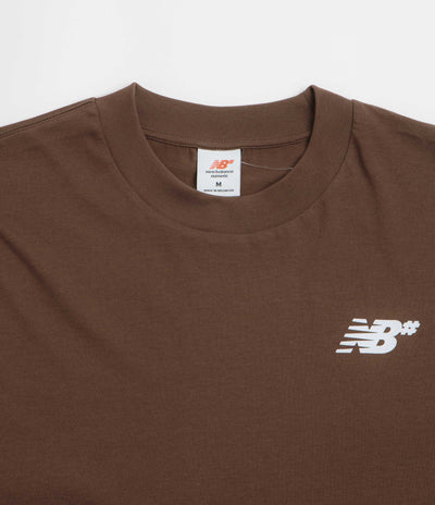 New Balance Numeric Small NB Logo T-Shirt - Pumpernickel
