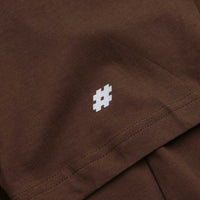 New Balance Numeric Small NB Logo T-Shirt - Pumpernickel thumbnail
