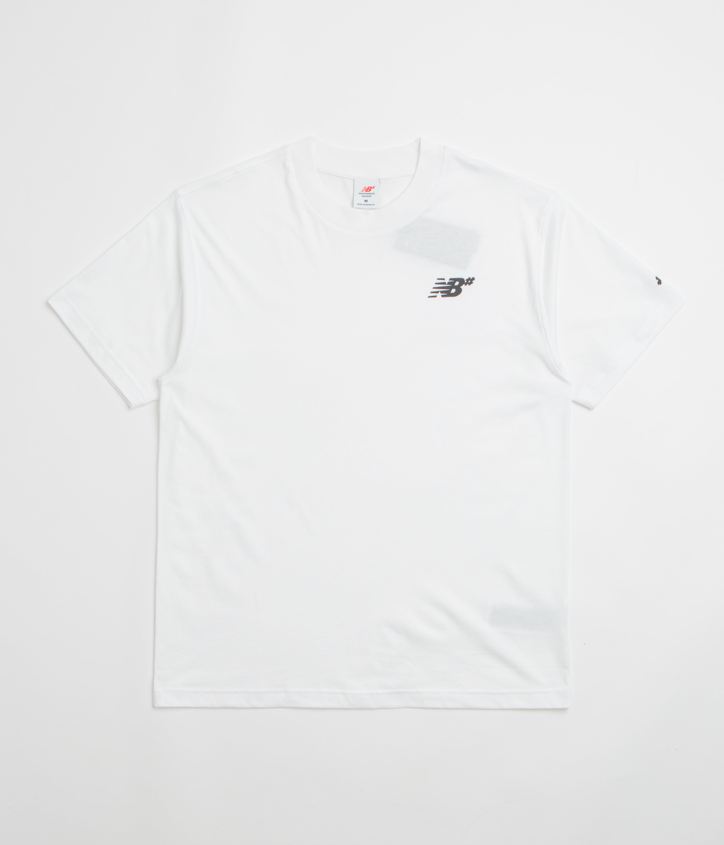 New Balance Numeric Small NB Logo T-Shirt - White