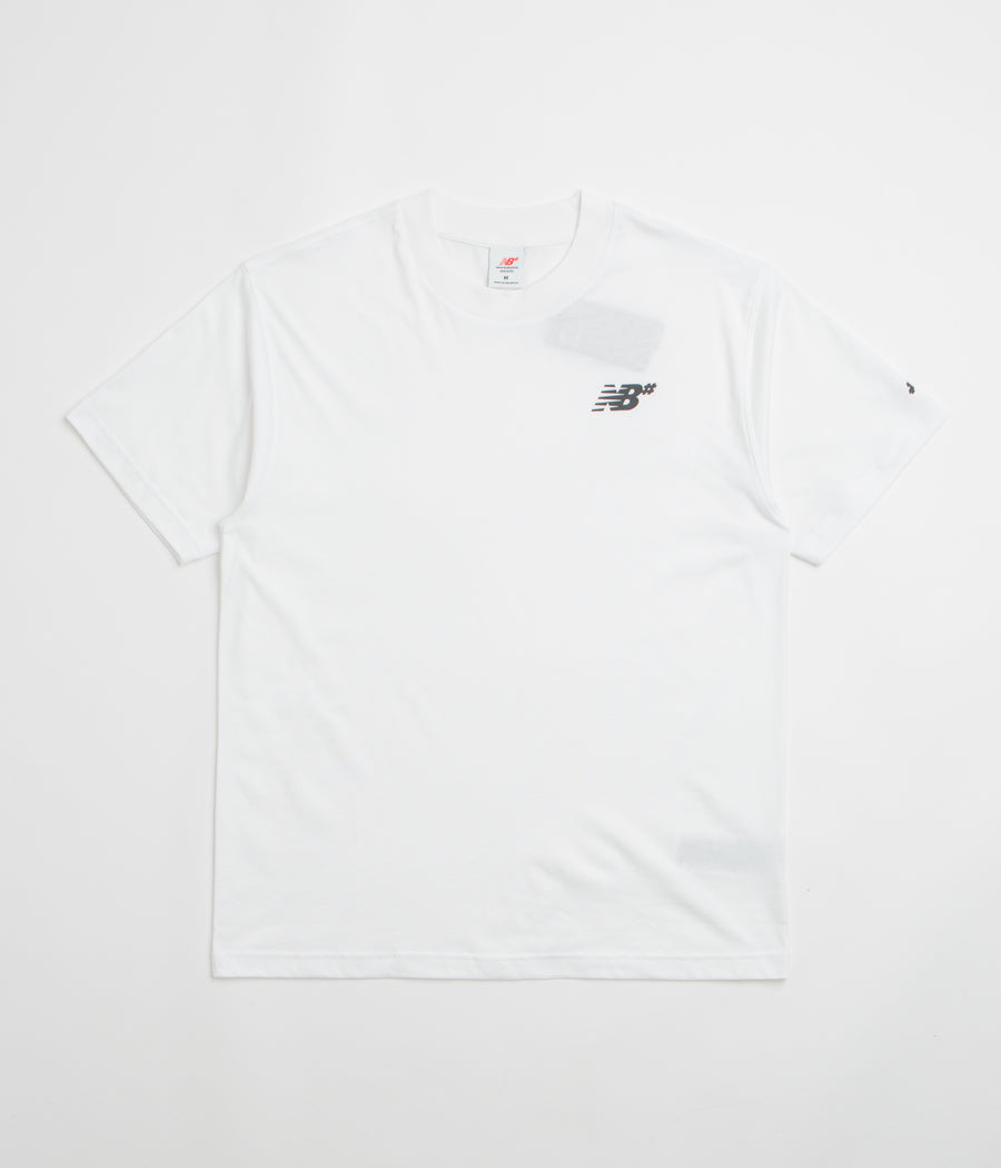 New Balance Numeric Small NB Logo T-Shirt - White