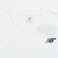 New Balance Numeric Small NB Logo T-Shirt - White thumbnail
