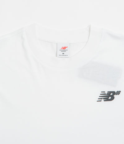 New Balance Numeric Small NB Logo T-Shirt - White