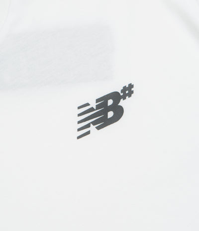 New Balance Numeric Small NB Logo T-Shirt - White