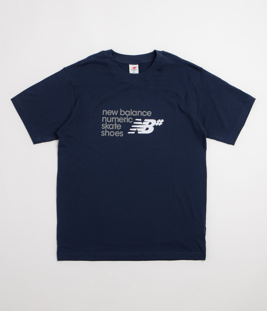 New Balance Numeric Stacked Graphic T-Shirt - NB Navy