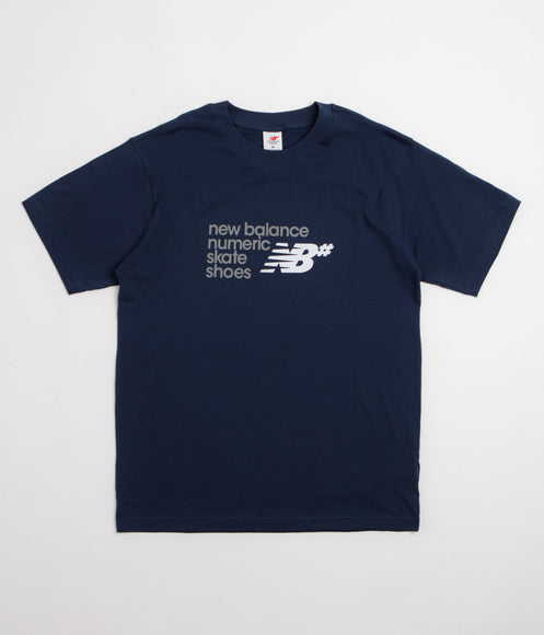 New Balance Numeric Stacked Graphic T-Shirt - NB Navy