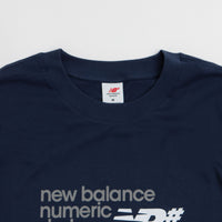 New Balance Numeric Stacked Graphic T-Shirt in NB Navy thumbnail