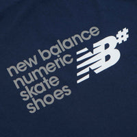 New Balance Numeric Stacked Graphic T-Shirt in NB Navy thumbnail