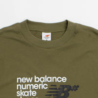 New Balance Numeric Stacked Graphic T-Shirt - Wakame thumbnail