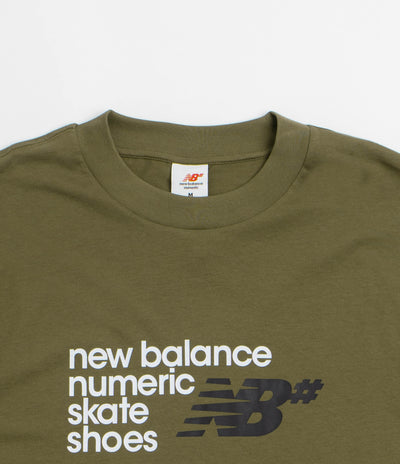 New Balance Numeric Stacked Graphic T-Shirt - Wakame