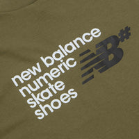 New Balance Numeric Stacked Graphic T-Shirt - Wakame thumbnail