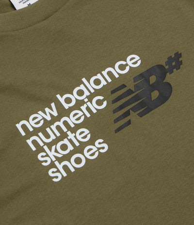 New Balance Numeric Stacked Graphic T-Shirt - Wakame