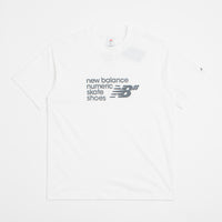 New Balance Numeric Stacked Graphic T-Shirt - White thumbnail