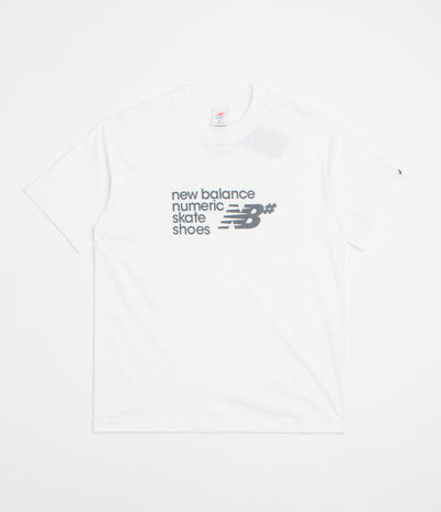 New Balance Numeric Stacked Graphic T-Shirt - White