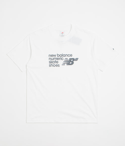 New Balance Numeric Stacked Graphic T-Shirt - White