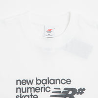New Balance Numeric Stacked Graphic T-Shirt - White thumbnail