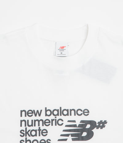 New Balance Numeric Stacked Graphic T-Shirt - White