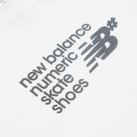 New Balance Numeric Stacked Graphic T-Shirt - White thumbnail