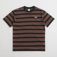 New Balance Numeric Thin Stripe T-Shirt in Black thumbnail