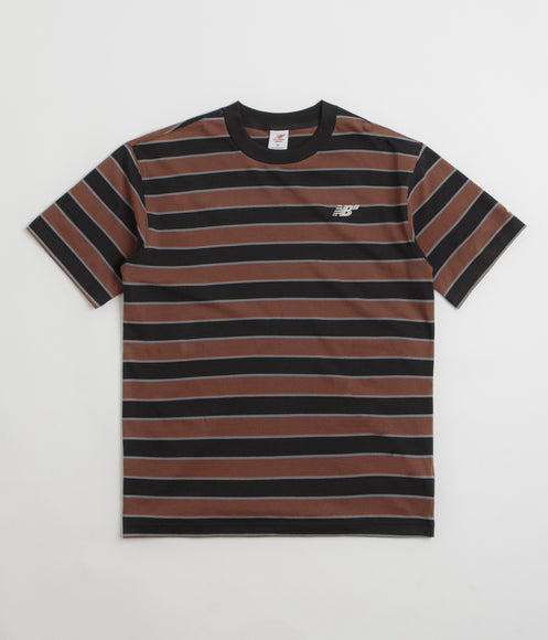 New Balance Numeric Thin Stripe T-Shirt - Black