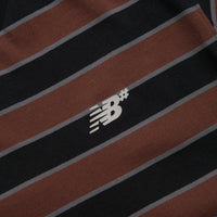 New Balance Numeric Thin Stripe T-Shirt in Black thumbnail