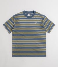 New Balance Numeric Thin Stripe T-Shirt in Blue