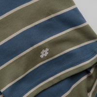 New Balance Numeric Thin Stripe T-Shirt in Blue thumbnail