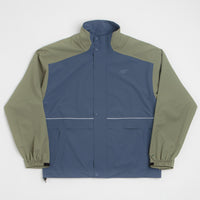 New Balance Numeric Waterproof Jacket - Khaki / Blue thumbnail