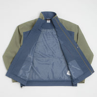 New Balance Numeric Waterproof Jacket - Khaki / Blue thumbnail