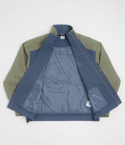 New Balance Numeric Waterproof Jacket - Khaki / Blue