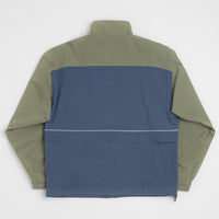 New Balance Numeric Waterproof Jacket - Khaki / Blue thumbnail